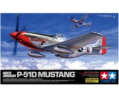 Tamiya North American P-51D Mustang 1/32 plastikinis lėktuvo modelis