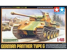 Tamiya Panther G 1/48 vokiško tanko plastikinis modelis 32520