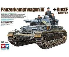 Tamiya Panzerkampfwagen IV Ausf. F 1/35 plastikinis modelio rinkinys