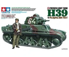 Tamiya prancūzų lengvasis tankas H39 1/35 plastikinis modelis