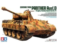 Tamiya Pz.Kpfw. V Panther Ausf. D 1/35 plastikinis surenkamas tanko modelis
