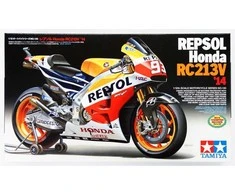 Tamiya REPSOL Honda RC213V 2014 1/12 surenkamas motociklo modelis