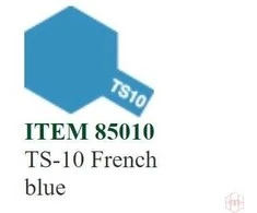 Tamiya TS-10 French Mėlyna purškiami dažai, 100 ml