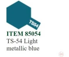Tamiya TS-54 purškiami dažai, šviesiai metalinė mėlyna, 100 ml