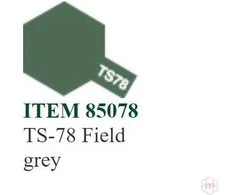 Tamiya TS-78 purškiami dažai Field Pilkas modeliams, 100 ml