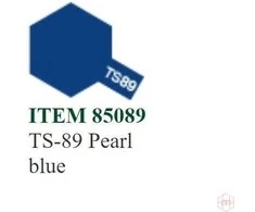 Tamiya TS-89 purškiami dažai, perlinė mėlyna, 100 ml