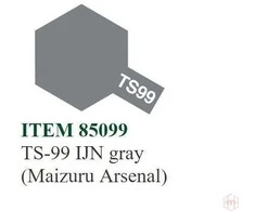 Tamiya TS-99 purškiami dažai IJN pilka (Maizuru Arsenal) 100 ml