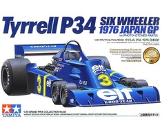 Tamiya Tyrrell P34 šešiaratis 1976 Japonijos GP 1/20