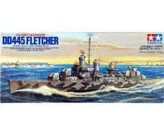 Tamiya USS Fletcher DD-445 eskadrinis minininkas 1/350