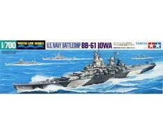 Tamiya USS Iowa BB-61 1/700 plastikinis surenkamas laivo modelis 31616