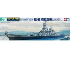 Tamiya USS Missouri mūšinis laivas 1/700 surenkamas modelis (31613)