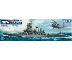 Tamiya USS New Jersey BB-62 mūšinis laivas 1/350 plastikinis rinkinys