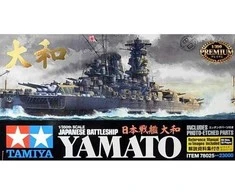 Tamiya Yamato 1/350 – Japoniškas mūšio laivas su fotoėsdintomis detalėmis