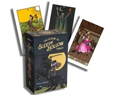 Schiffer Publishing Sleepy Hollow Legenda – gotikinė Taro kaladė, 78 kortos + vadovas (EN)