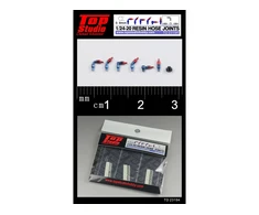 Top Studio dervos žarnų jungtys 0,9 mm, 1:20–1:24, TD23194