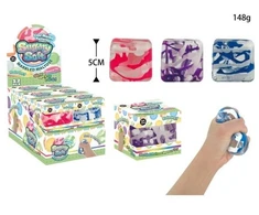 Toyz Marmurinis antistresinis ledo kubas 5x5 cm – spaudžiamas sensorinis žaislas