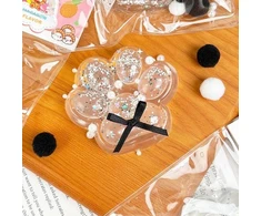 Toyz Permatoma katės letenėlė Squishy – antistresinis jutiminis žaislas su blizgučiais 7 cm