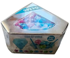 Toyz STEM brangakmenių kasinėjimas vaikams – 3 tamsoje švytintys akmenys