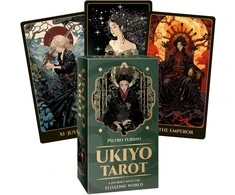 Lo Scarabeo Ukiyoe taro kortos – įkvėptos japonų meno, 78 kortų kaladė su knygele