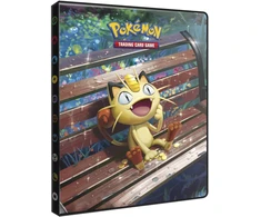 Ultra Pro Pokémon kortelių albumas 4 kišenių Meowth &amp; Starmie, iki 80+4 kortų