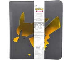 Ultra Pro Pokémon Pikachu Premium PRO segtuvas su užtrauktuku – 12 kišenių, 480 kortų