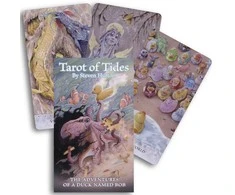 Us Games Systems Tarot of Tides taro kortos su vadovu apie ančiuko kelionę