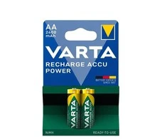 Varta AA 2400mAh įkraunamos baterijos R2U, 2 vnt. NiMH