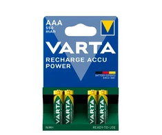 Varta AAA 550mAh įkraunamos baterijos, 4 vnt.