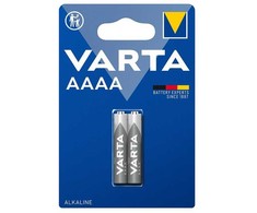 Varta AAAA šarminės baterijos LR61 E96, 1,5 V, 2 vnt.