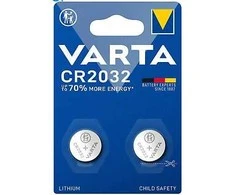 Varta CR2032 3V ličio monetinės baterijos, 2 vnt. rinkinys
