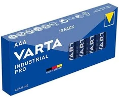 Varta Industrial Pro AAA šarminės baterijos, 10 vnt., 1,5 V