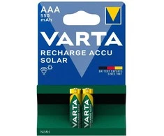 Varta Recharge Accu Solar AAA 550mAh įkraunamos baterijos 2 vnt.