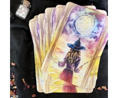 Witch Whispers Oracle – 40 orakulo kortų kaladė su knyga, Llewellyn