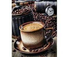 Wizardi Deimantinis paveikslas Coffee Break WD044 38*48 cm