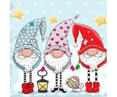 Wizardi Deimantinis paveikslas Gnomes WD2443