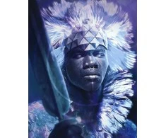 Wizardi Deimantinis paveikslas King of Africa WD144 38*48 cm