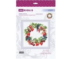 Wreath with Berries. Siuvinėjimo rinkinys iš RIOLIS Nr.: 2323