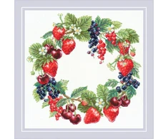 Wreath with Berries. Siuvinėjimo rinkinys iš RIOLIS Nr.: 2323