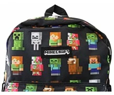 Astra Minecraft mokyklinė kuprinė