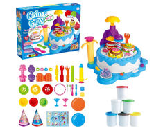 Lean Toys Modelinas spalvotas torto rinkinys vaikams nuo 3 metų