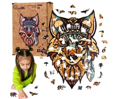 PuzzleOK Medinė dėlionė 130 vnt. - Lapė