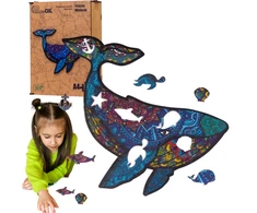 PuzzleOK Medinė dėlionė 75 vnt. - Banginis