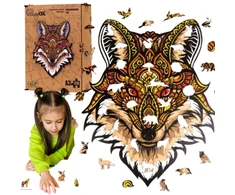 PuzzleOK Medinė dėlionė 120 vnt. - Lapė