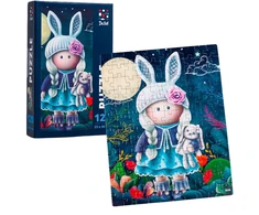 Dėlionė Roter Kafer galvosūkis 120 vienetų Rabbit DT100-01