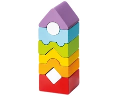 Cubika Medinė piramidė EKO bokštas 8 det. (15009)