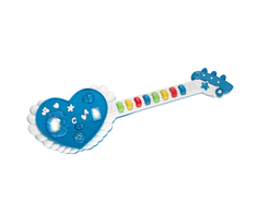 Pronice GITARA INTERAKTYWNA DLA DZIECI EFEKTY ŚWIETLNE SERCE INSTRUMENT MUZYCZNY