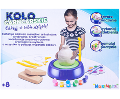 Norimpex Keramikos ratas su moliu ir dažais kūrybinis rinkinys