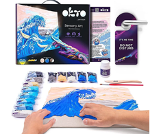Kūrybinis meninis paveikslų kūrimas rankomis Wave Foam Okto 10004