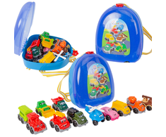 Technok mini mašinėlių rinkinys kuprinėje