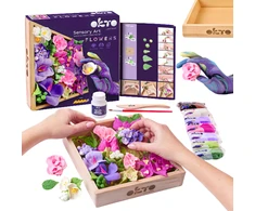 Okto Rinkinys ARTYSTYCZNY KREATYWNY ZRÓB WŁASNE KWIATY KWIETNIK 3D DIY CIASTOLINA